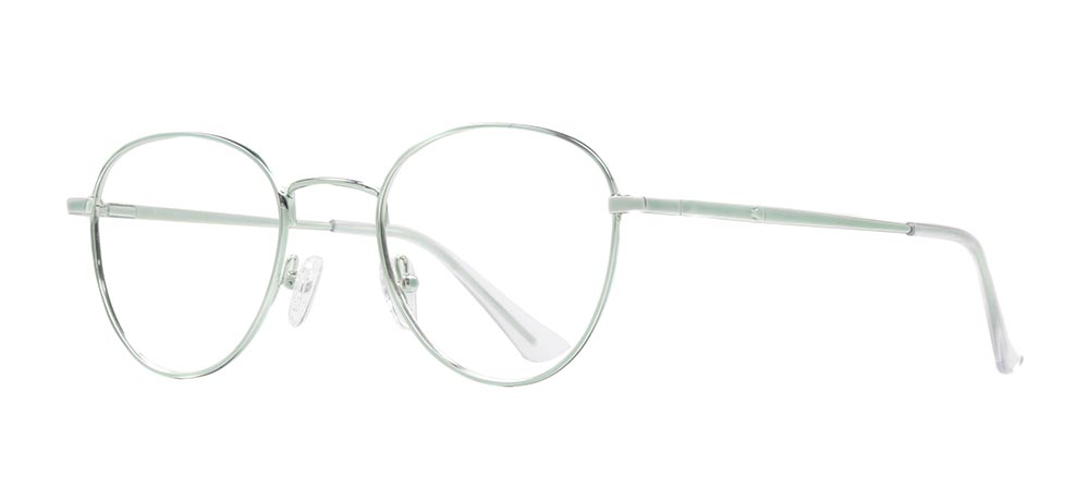 BENX PREMIUM Eyeglasses Teenage Woman Oval Full-Rimmed Metal Unfiltered BXMTL 7020.49-C.53